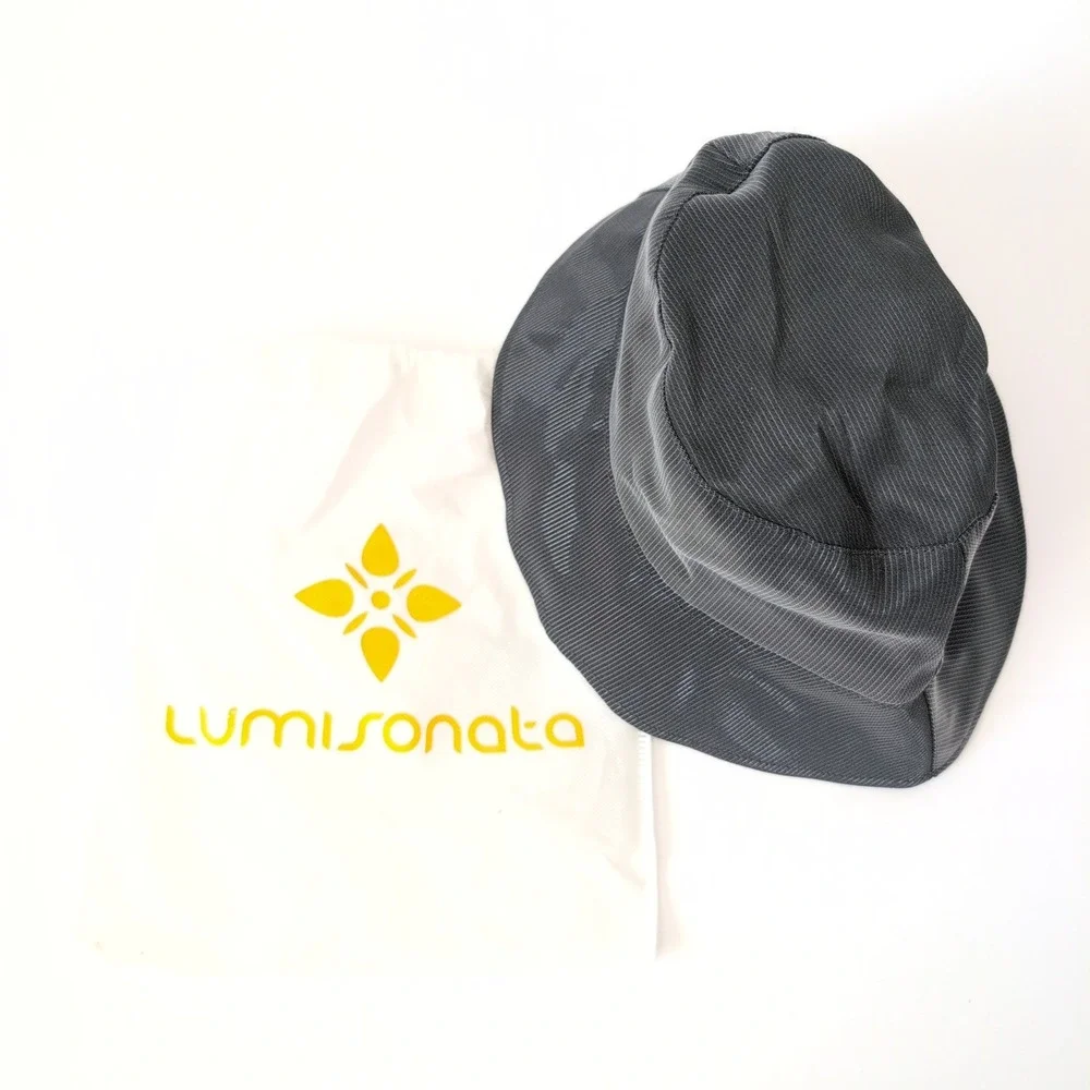 LumiSonata Fiber‎ Optic LED Light Up Bucket Hat Festival Rave Wear Multi-Color